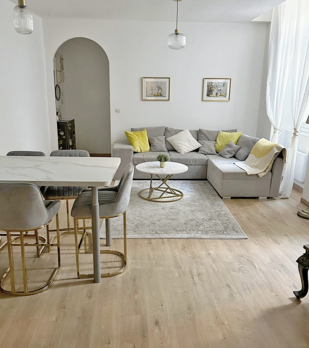 Living and dining room